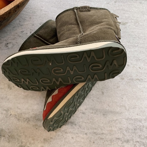 EMU Australia Kids Olive Croc - Picture 3 of 4